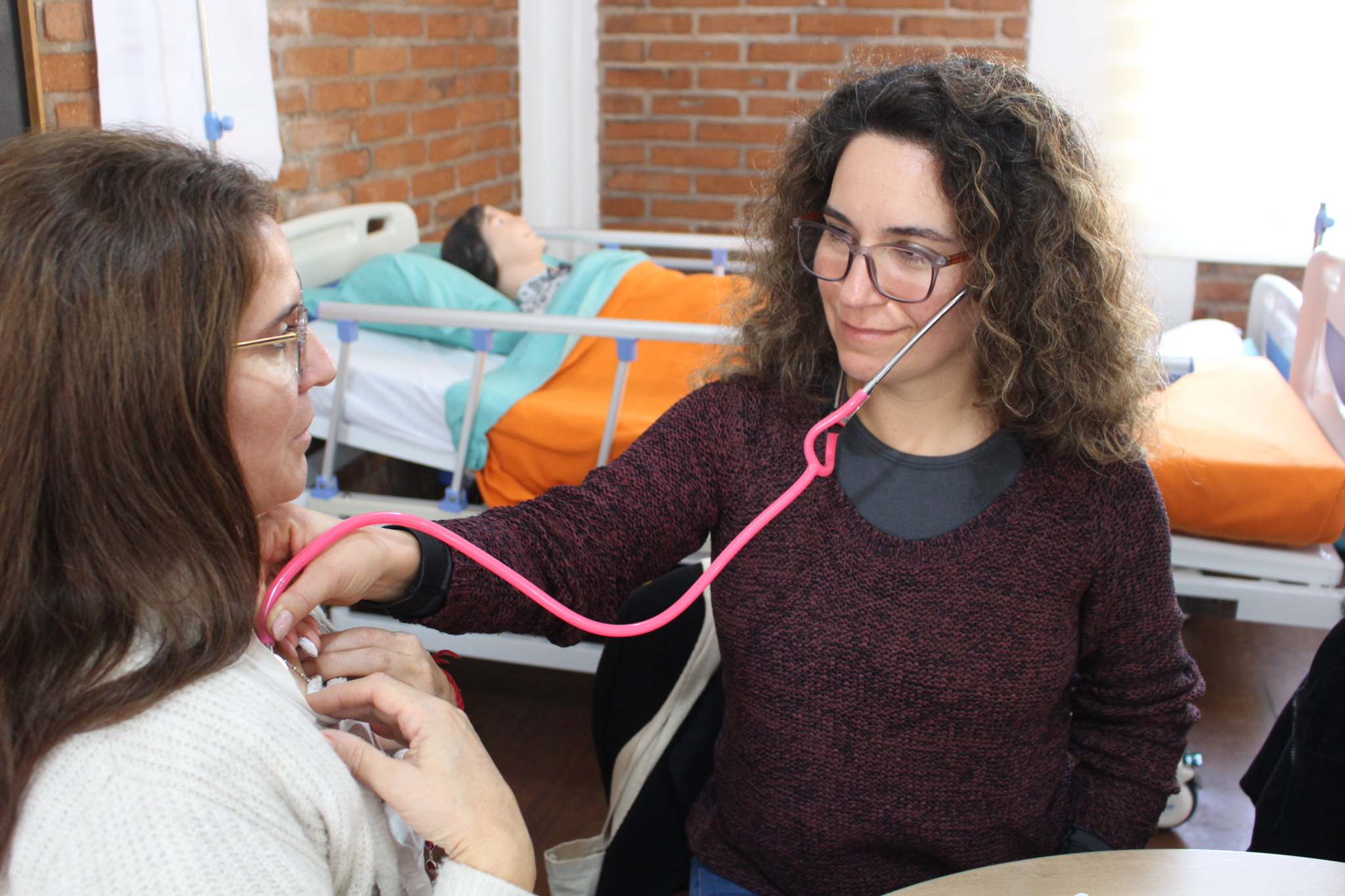 Participantes en clases de respiración